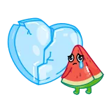 Ломтик @FOXDIZIGNERLIFE telegram stickers