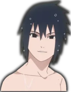 😈 Sasuke Uchiha Naruto Sasuke, Uchiha, Anime, Naruto, Dibujos animados, Masculino, Personaje telegram sticker