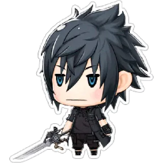 Final Fantasy whatsapp stickers
