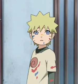 🌌 Naruto anime, cartoon, character, child, boy, kid telegram sticker