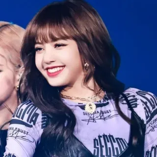 😄 Lisa ลิซ่า, Blackpink, เคป็อป, นักร้อง, ไอดอล, คนดัง, ผู้หญิง, เพลง telegram sticker