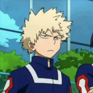 🍺 Bakugo My Hero Academia Anime, Manga, Karakter, Bakugo, My Hero Academia, Marah telegram sticker