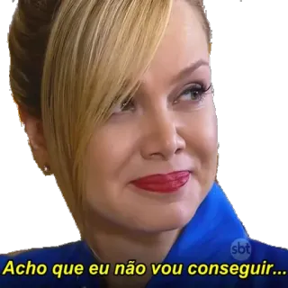 😭 Acho que eu não vou conseguir... telegram sticker