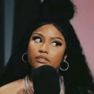🌚 Nicki Minaj Nicki Minaj, cantante, rapper, musicista, celebrità telegram sticker