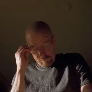 🧪 Walter White Breaking Bad Walter White, Breaking Bad, Bryan Cranston, Heisenberg, tv show, crime, drama telegram sticker