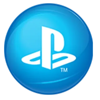 🎮 playstation, logo, jeu, divertissement, console telegram sticker