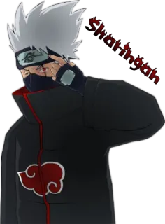 👀 Kakashi Hatake Naruto Sharingan anime, manga, ninja, Kakashi, Sharingan, Naruto telegram sticker