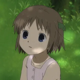 😳 Anime, Garota, Desenho animado, Criança, Jovem, Personagem, Retrato telegram sticker