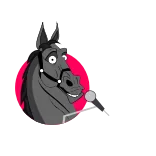 🚀 ม้า, การ์ตูน, สัตว์, สติกเกอร์ telegram sticker