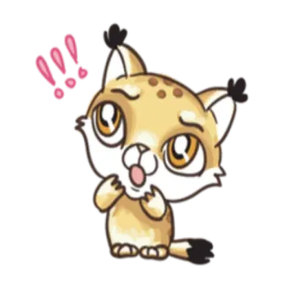 ‼️ mèo, dễ thương, anime, đáng yêu, hoạt hình, kawaii, động vật, mèo con whatsapp sticker