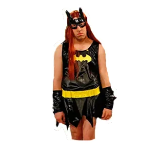 🌃 Batgirl batgirl, halloween, costume, superhero, cosplay telegram sticker