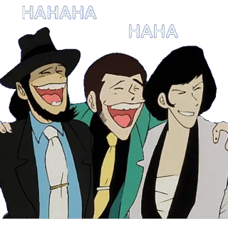 @STIKERFORALL LUPIN III telegram stickers