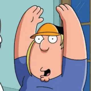▪️ Chris Griffin Family Guy 패밀리 가이, 크리스 그리핀, 만화, 애니메이션 시리즈, 코미디 telegram sticker
