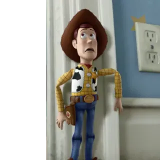 😱 Woody Toy Story giocattolo, woody, cowboy, disney, pixar, toy story telegram sticker