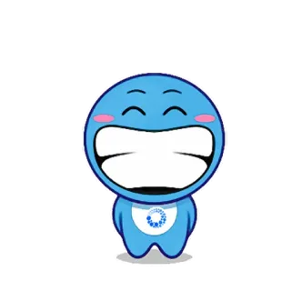 😁 Cartone animato, Personaggio, Carino, Felice telegram sticker