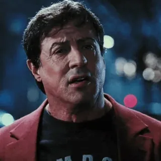 🥀 Sylvester Stallone actor, sylvester, stallone, movie, man telegram sticker