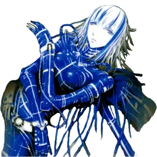 🐥 Ciborgue, Anime, Mangá, Futurista, Robô, Guerreiro telegram sticker