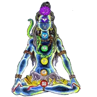 ✨ Hinduism, Lord Shiva, Meditation, Yoga, Chakras, Spirituality, Religion, Om telegram sticker