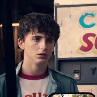 😐 Timothée Chalamet актер, мужчина, знаменитость, молодой whatsapp sticker