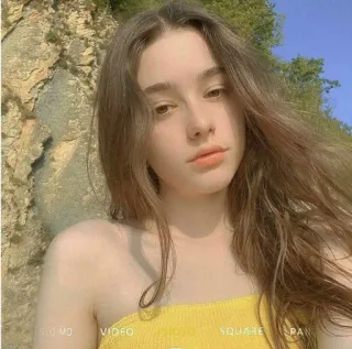 🦋 donna, ritratto, ragazza, teenager, selfie, bellezza telegram sticker