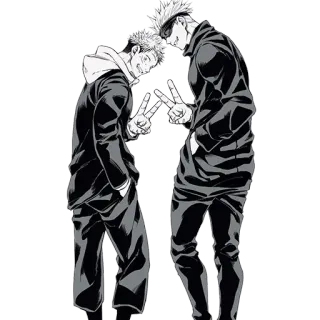 ✌️ Gojo Satoru Jujutsu Kaisen อนิเมะ, มังงะ, ตัวละคร, โกโจ, มหาเวทย์ผนึกมาร telegram sticker