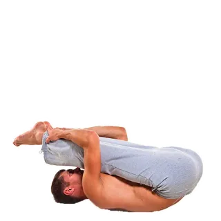 😄 yoga, pose, exercise, man, flexibility, fitness telegram sticker