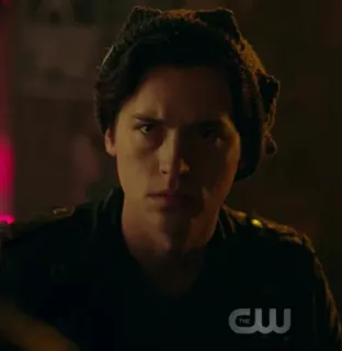 🍁 Jughead Jones Riverdale Riverdale, Jughead Jones, Cole Sprouse, CW, Phim tuổi teen, Chương trình TV telegram sticker