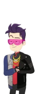 😎 Brad Boimler Star Trek: Lower Decks desenho animado, animado, Star Trek, Brad Boimler, Lower Decks telegram sticker