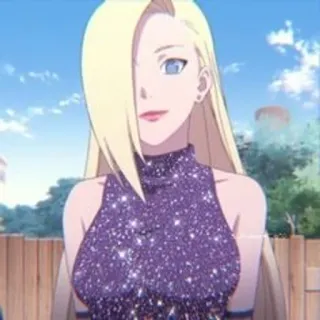 🌟 Yamanaka Ino Naruto anime, character, manga, female, Ino, Yamanaka Ino telegram sticker
