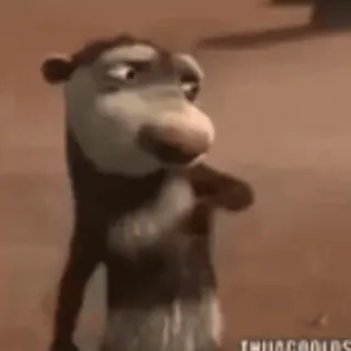 ✌ Hammy Over the Hedge THUACOOLOS whatsapp sticker