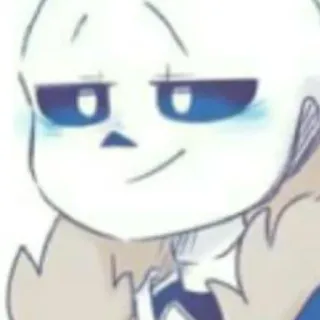 ☠️ Sans Undertale sans, skeleton, undertale, monster telegram sticker