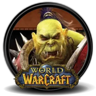 ❤ World of Warcraft WORLD WARCRAFT orc, warcraft, fantaisie, jeu, armure, monstre telegram sticker