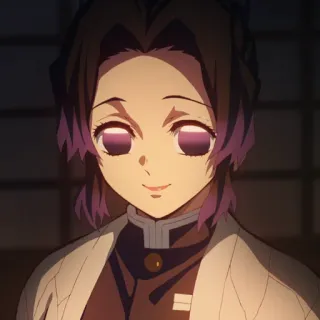 🦋 Shinobu Kocho Demon Slayer Аниме, Клинок, рассекающий демонов, Шинобу Кочо, Шинобу, Кочо, Бабочка, Аниме девушка telegram sticker