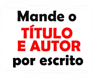 🌚 Mande o TÍTULO E AUTOR por escrito Titolo, Autore, Scritto, Portoghese telegram sticker