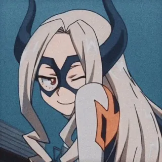 🍑 Mount Lady My Hero Academia Anime, Héroe, Dibujos animados, Mount Lady, My Hero Academia telegram sticker