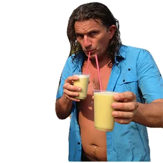 🍻 мужчина, напитки, смузи, кэжуал, образ жизни telegram sticker