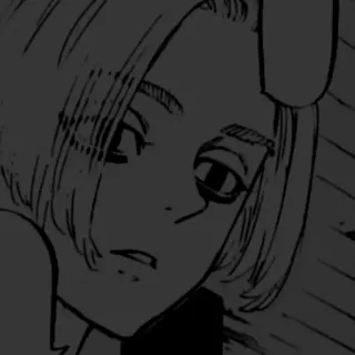 🕳 anime, manga, comic, portrait, drawing telegram sticker