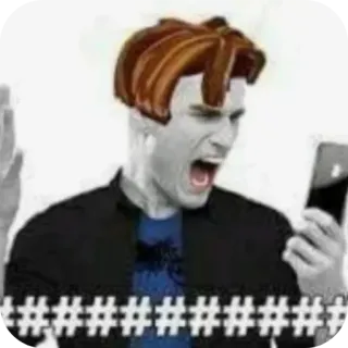 👍 ####### meme, rage, angry, censored telegram sticker
