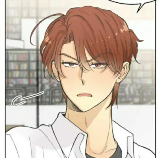🎧 cartoon, anime, portrait, character, manga telegram sticker