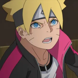 😠 Boruto Uzumaki Boruto 애니메이션, 만화, 보루토, 우즈마키, 나루토, 캐릭터, 닌자 telegram sticker