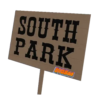 🚧 South Park SOUTH PARK เซาท์พาร์ค, ป้าย, การ์ตูน telegram sticker