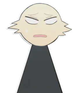 😑 Dessin animé, Personnage, Illustration, Mème telegram sticker