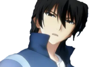 😕 anime, boy, cartoon, animation, character telegram sticker
