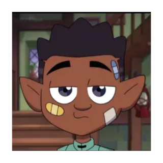 😕 Gus Porter The Owl House desenho animado, Gus Porter, The Owl House, curativos, personagem telegram sticker