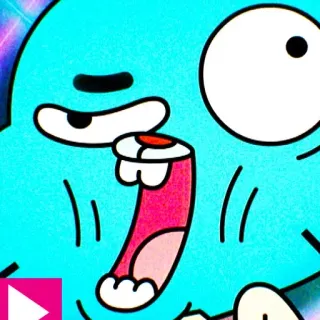 😜 Gumball Watterson The Amazing World of Gumball Cartoon, Animiert, Katze, Lustig, Gumball, Die fantastische Welt von Gumball whatsapp sticker