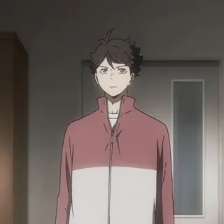 😒 Oikawa Tooru Haikyuu!! Anime, Haikyuu, Oikawa, Tooru, Postać telegram sticker