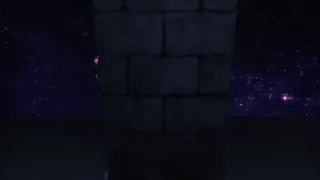 👚 กำแพง, อิฐ, กลางคืน, ดาว, อวกาศ, มืด, พื้นหลัง telegram sticker
