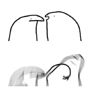 ✨ monigotes, dibujo, gracioso, meme whatsapp sticker