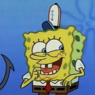😜 Spongebob Spongebob Squarepants Мультфильм, Спанч Боб, Nickelodeon, Квадратные Штаны, Мультипликация telegram sticker