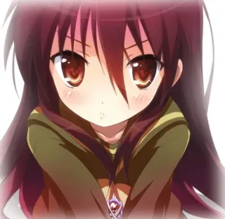 🤒 Anime, Desenho animado, Garota, Fofa, Mangá, Retrato telegram sticker